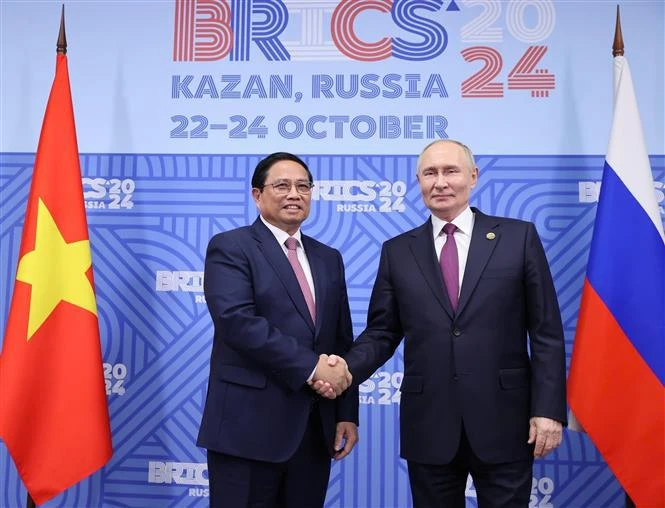 Vietnamese Prime Minister holds talks with Russian President