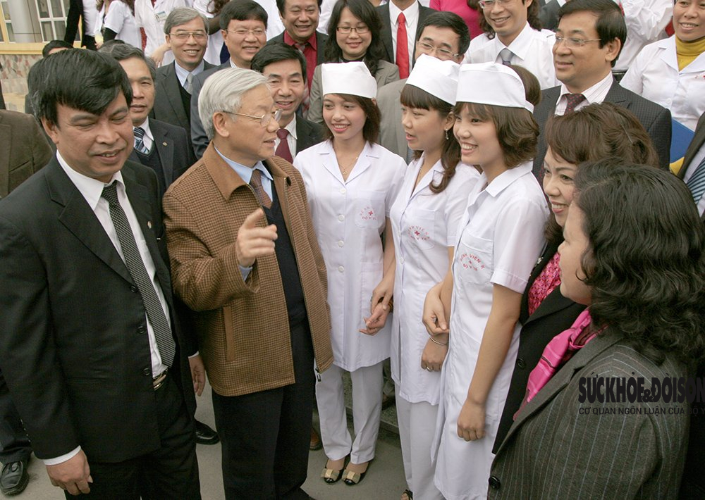 Nhân dân có sức khỏe tốt thì dân tộc ta mới phát triển trường tồn, đất nước mới cường thịnh