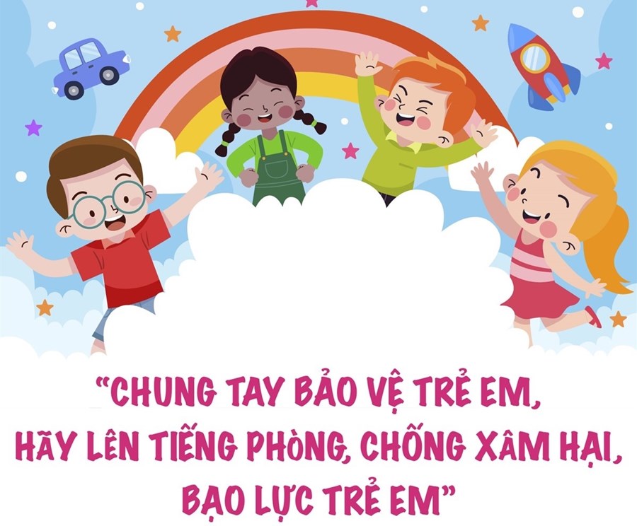Bảo vệ trẻ em được thực hiện theo bao nhiêu cấp độ