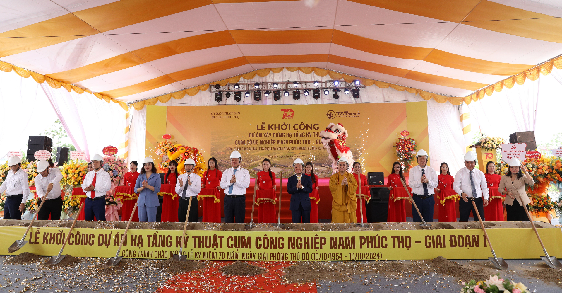 T T Group khởi công Cụm công nghiệp lớn nhất Hà Nội
