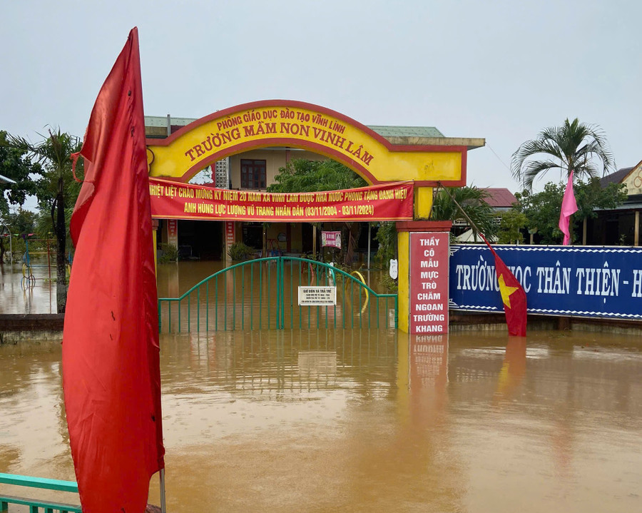 Hơn 18 000 học sinh trên địa bàn Vĩnh Linh, Quảng Trị nghỉ học