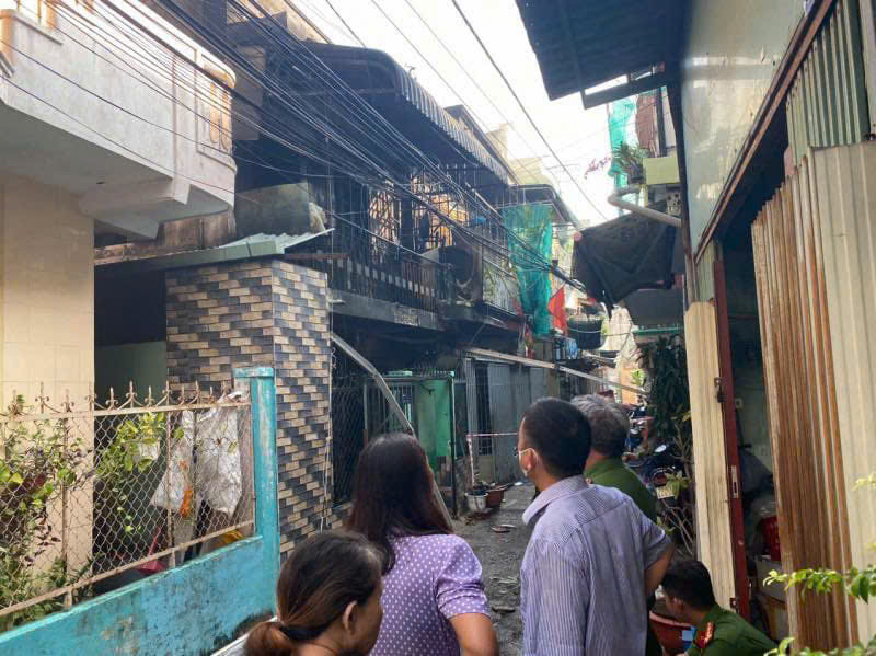 2 cháu bé tử vong thương tâm trong vụ cháy nhà ở TP Vũng Tàu,