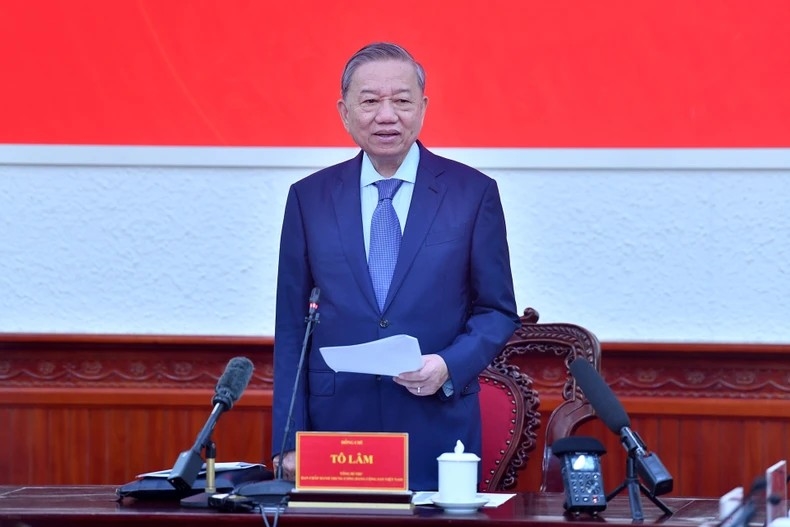 Tổng Bí thư Tô Lâm “tuyệt đối không để xảy ra lợi ích nhóm, tác động pháp luật”