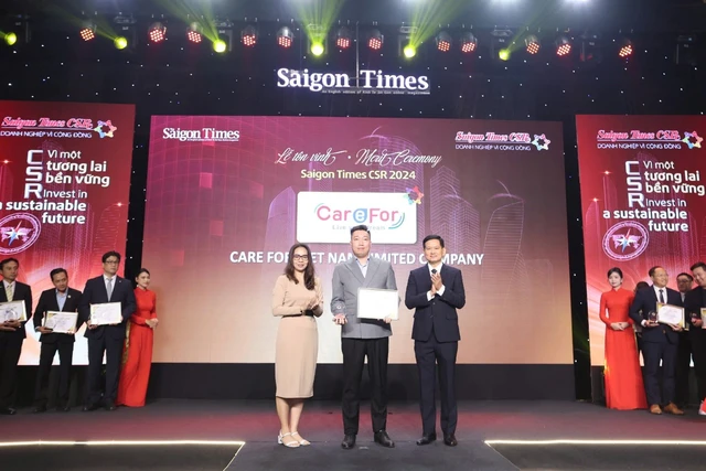 Care For Việt Nam được vinh danh trong Saigon Times CSR 2024
