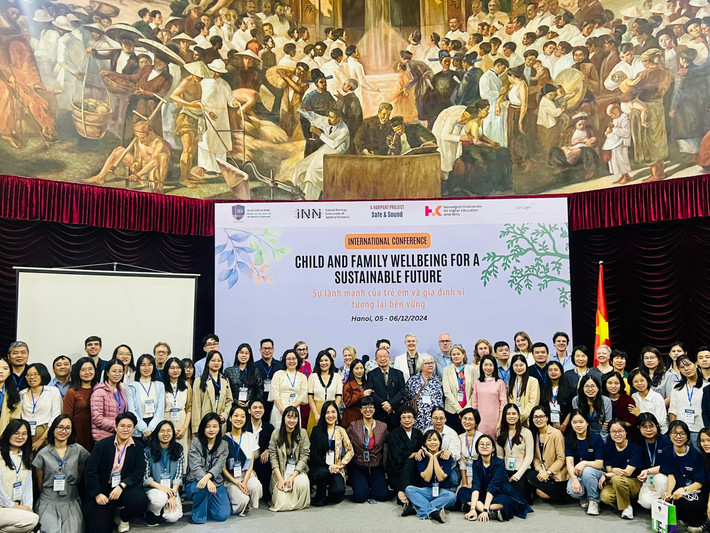Sự lành mạnh của trẻ em và gia đình vì tương lai bền vững