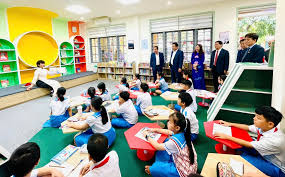 Thư viện số và phòng học STEM khơi dậy tinh thần giáo dục