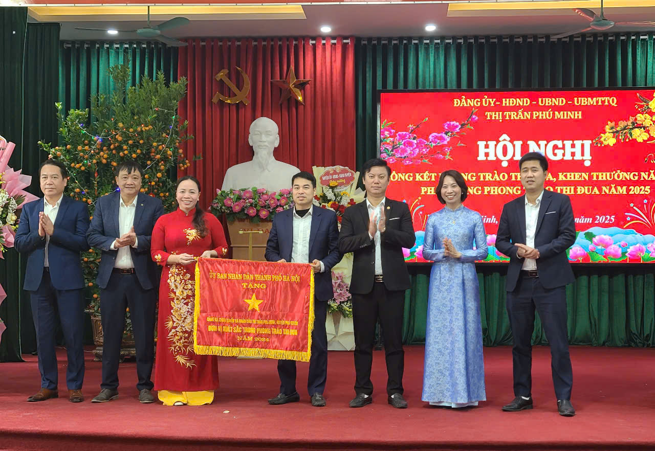 Thị trấn Phú Minh Phát động phong trào thi đua năm 2025