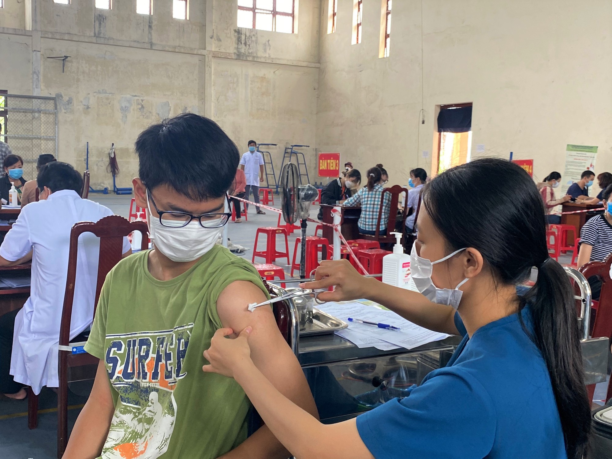 Đà Nẵng khuyến khích phụ huynh đưa trẻ đi tiêm vaccine phòng cúm