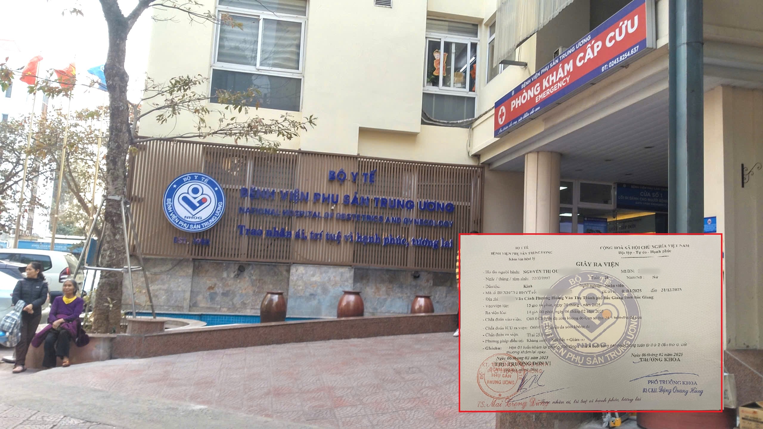 Bộ Y tế yêu cầu Bệnh viện Phụ sản Trung ương báo cáo, xác minh việc sản phụ phản ánh tắc trách