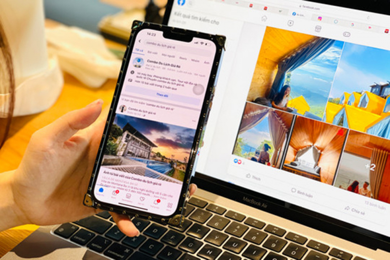 Cảnh giác với các trang fanpage mạo danh khách sạn, nhà nghỉ để lừa đảo ​