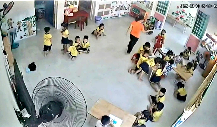 Phú Quốc Kiên Giang  Sẽ kiểm điểm trách nhiệm cá nhân có liên quan cô giáo đánh trẻ mầm non