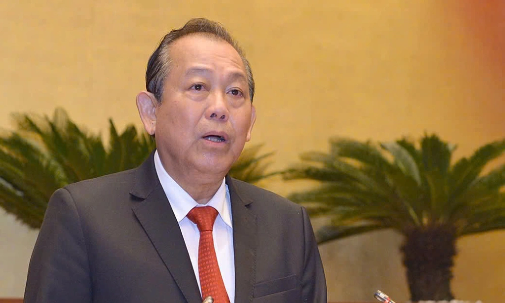 Cách tất cả chức vụ trong Đảng của nguyên Phó thủ tướng Thường trực Trương Hòa Bình