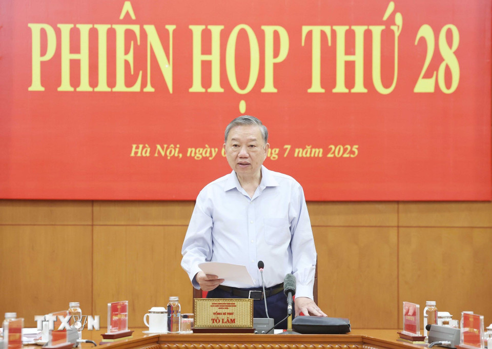 Tổng Bí thư chủ trì Phiên họp về phòng chống tham nhũng, lãng phí, tiêu cực