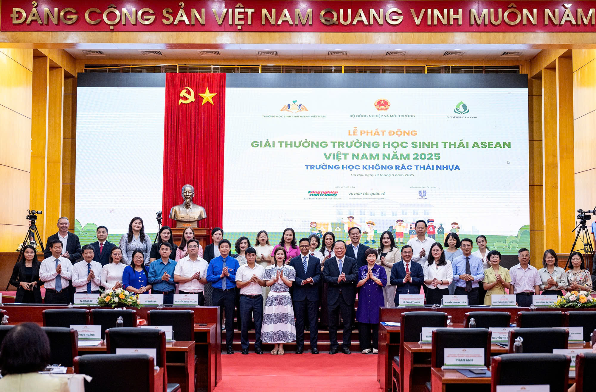 Giải thưởng Trường học sinh thái ASEAN 2025 Giáo dục bảo vệ môi trường, hành động cho thế hệ xanh