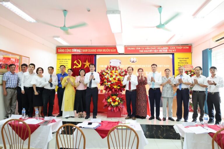 Hội Cứu trợ trẻ em tàn tật Việt Nam Chào mừng Đại hội đại biểu Đảng bộ MTTQ, các đoàn thể Trung ương lần thứ I, nhiệm kỳ 2025-2030