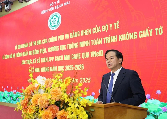 Bệnh viện Bạch Mai ra mắt ứng dụng “Bach Mai Care” Tích hợp ký số trên VNeID, lưu trữ hồ sơ điện tử trọn đời, tiết kiệm hơn 100 tỷ đồng mỗi năm