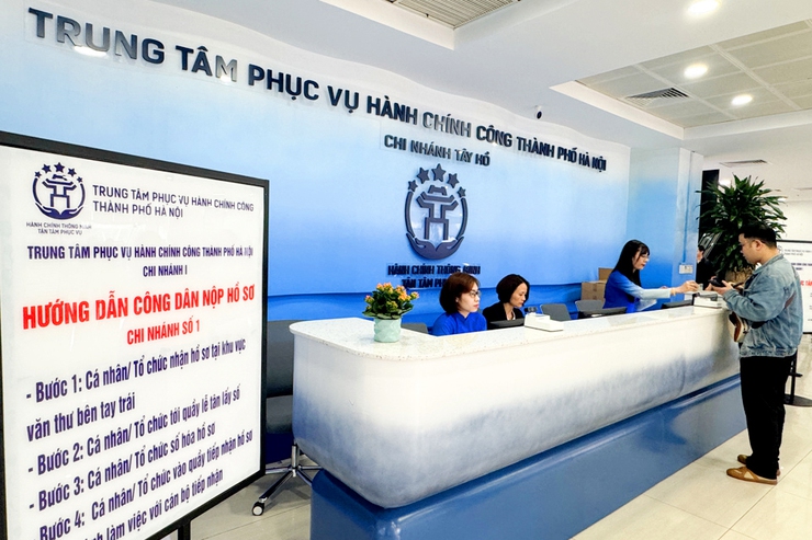 Hà Nội Không thu thành phần hồ sơ giấy đối với 25 dịch vụ công trực tuyến
