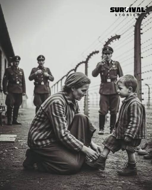 Người mẹ sợ con mình vấp ngã