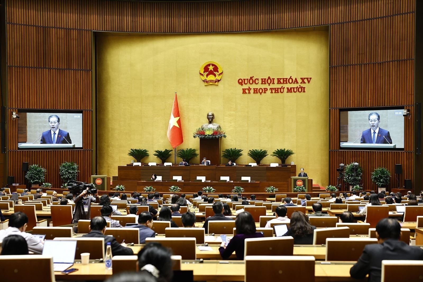 Quốc hội biểu quyết thông qua 3 dự án luật liên quan đến lĩnh vực tư pháp