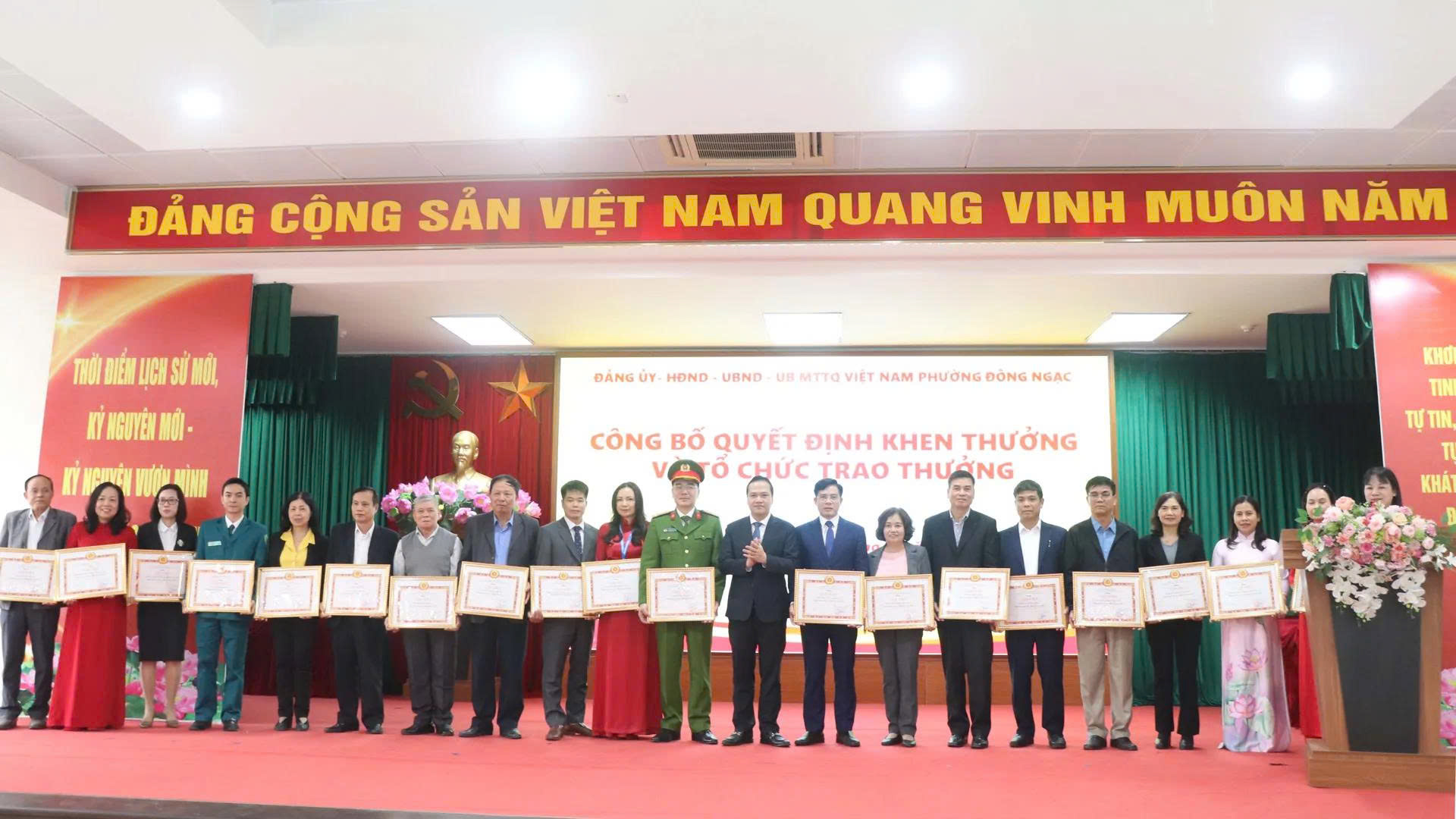 Phường Đông Ngạc, Hà Nội Tổng kết công tác xây dựng Đảng, chính quyền năm 2025, triển khai nhiệm vụ 2026