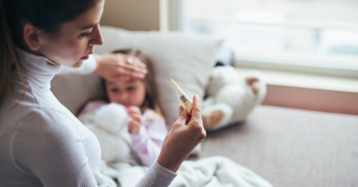 Sốt siêu vi ở trẻ em thời điểm giao mùa