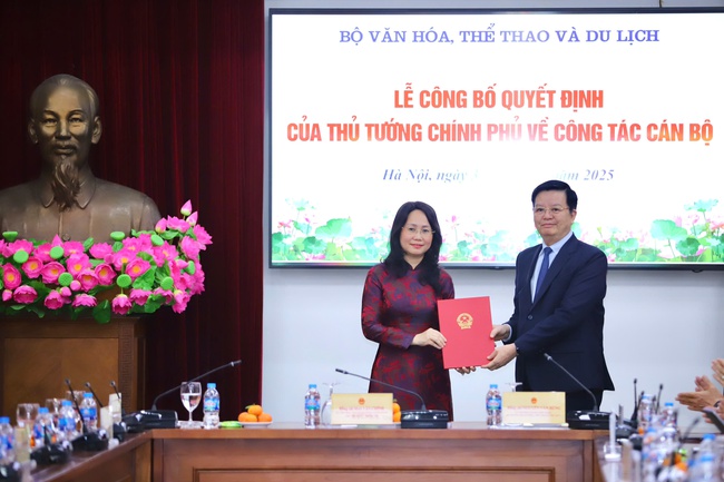 Bà Lâm Thị Phương Thanh giữ chức Thứ trưởng Thường trực Bộ Văn hóa, Thể thao và Du lịch