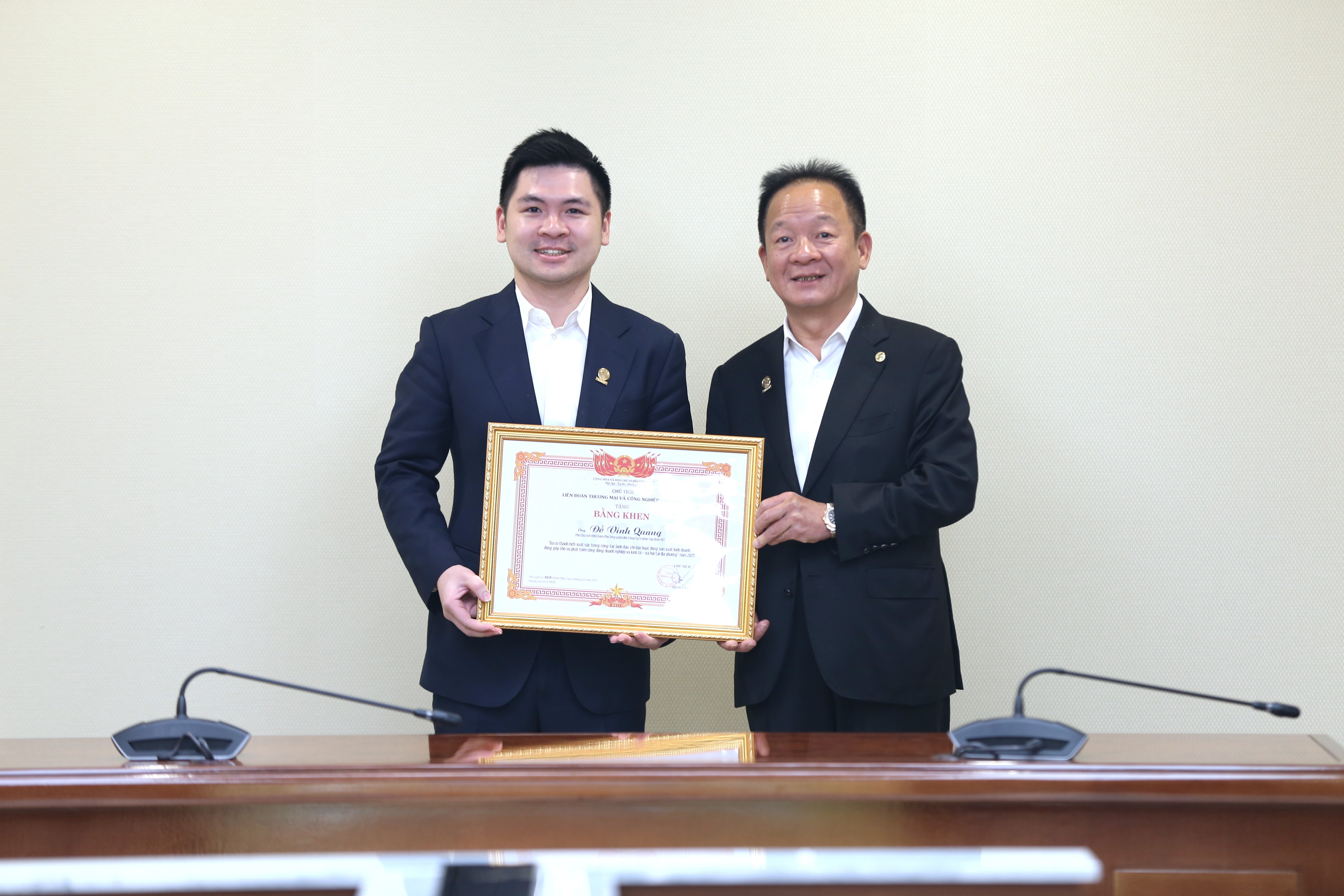 Phó Chủ tịch T T Group Đỗ Vinh Quang làm Phó Chủ tịch HANOISME