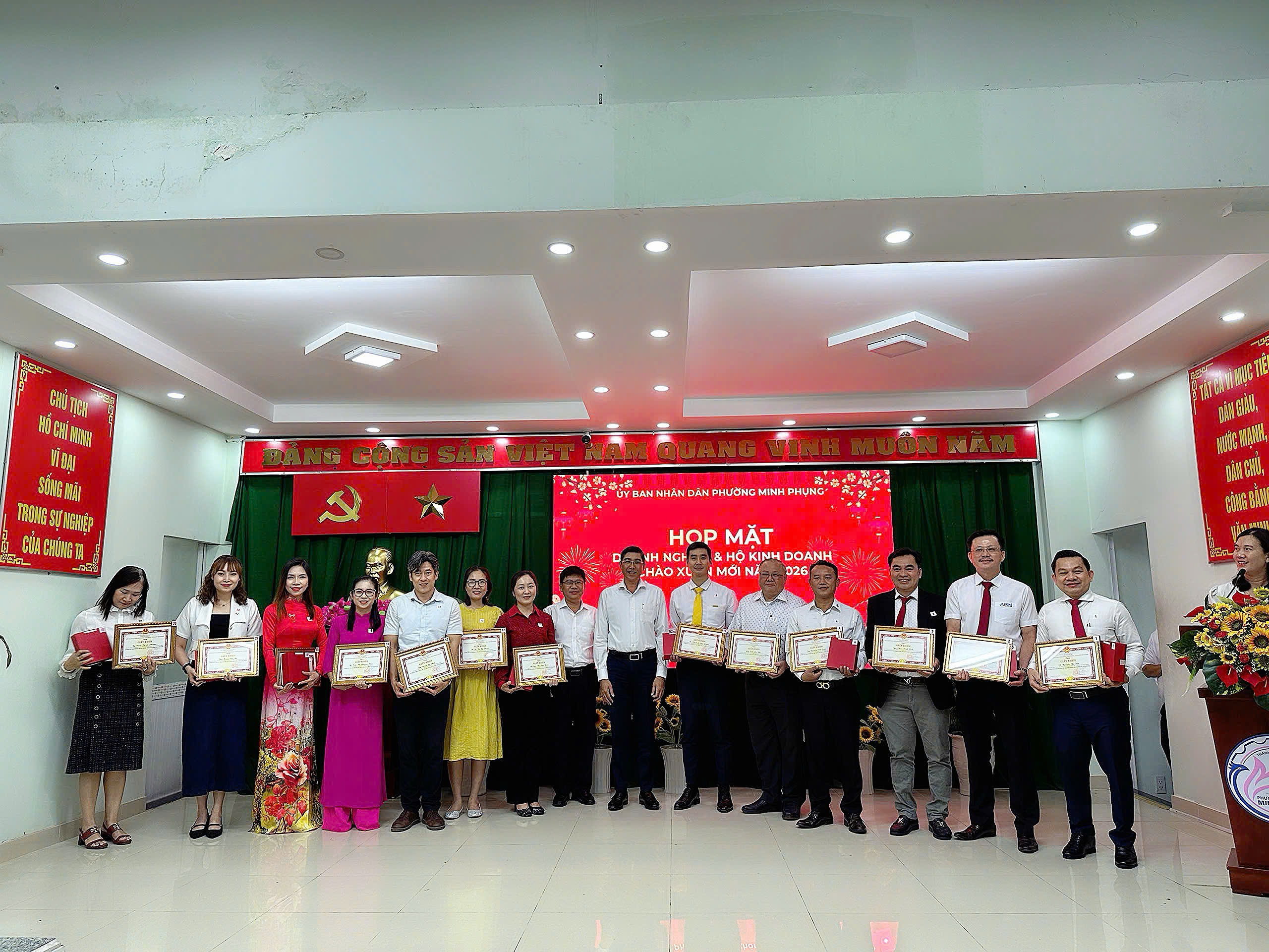 Phường Minh Phụng TP Hồ Chí Minh  Năm 2026, đồng hành cùng doanh nghiệp, hộ kinh doanh