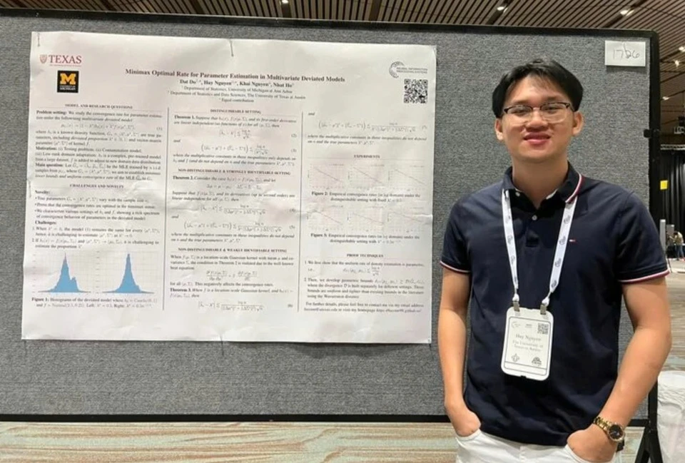 Chàng trai Việt 27 sở hữu 26 công trình AI, nhận giải thưởng tại Mỹ