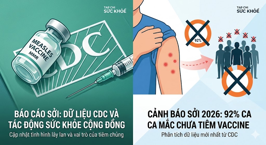 Số ca mắc sởi tại Mỹ vượt mốc 1 200 ca
