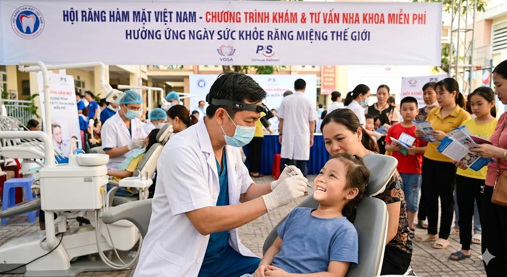 Hơn 40 000 người dân sẽ được khám răng miễn phí
