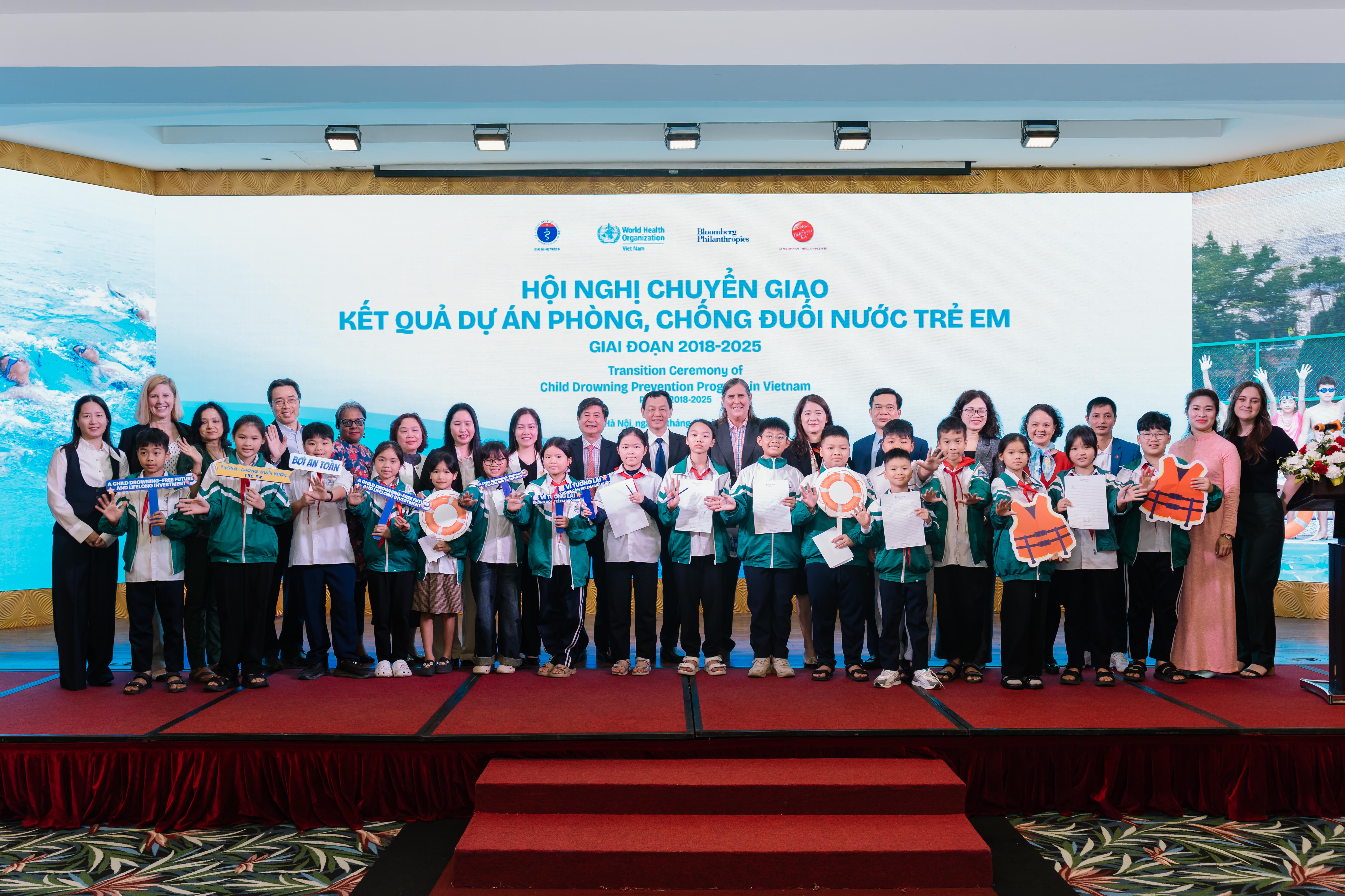 Bộ Y tế Tăng cường phối hợp, đẩy mạnh công tác phòng chống đuối nước cho trẻ em