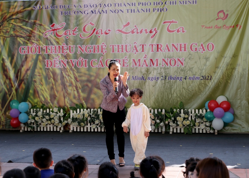 Khơi mầm sáng tạo từ hạt gạo