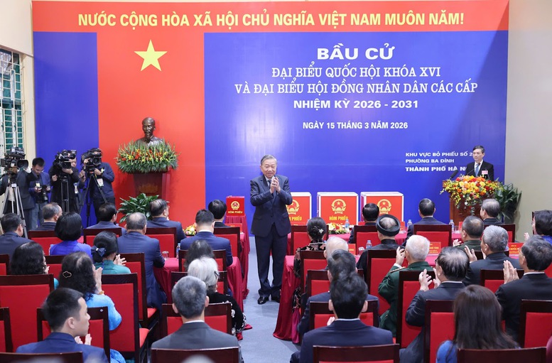 Tổng Bí thư Tô Lâm Bầu cử để chọn người quyết định các vấn đề quan trọng của đất nước