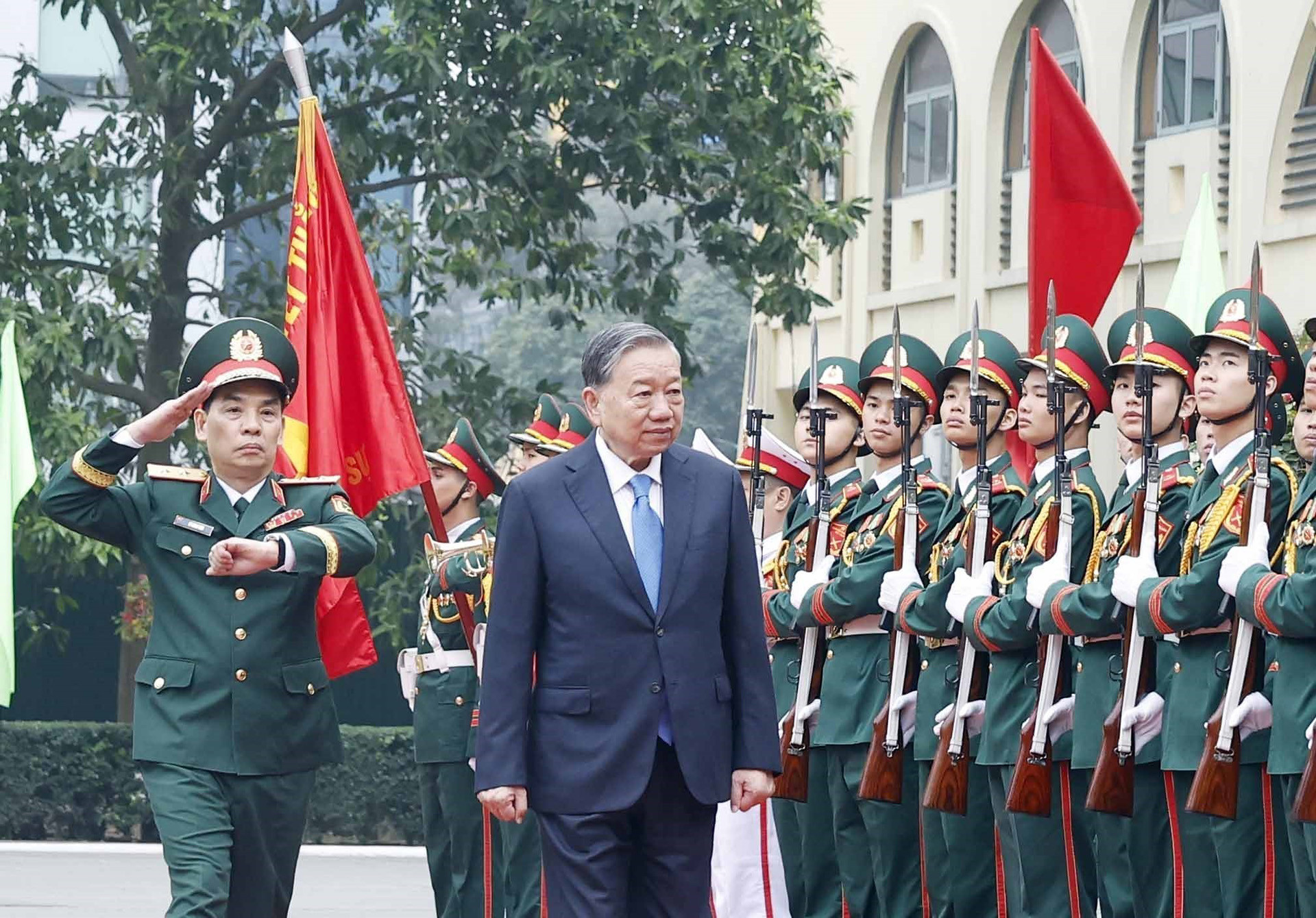 Tổng Bí thư Tô Lâm Xây dựng Học viện Kỹ thuật Quân sự thành trường đại học nghiên cứu trọng điểm quốc gia