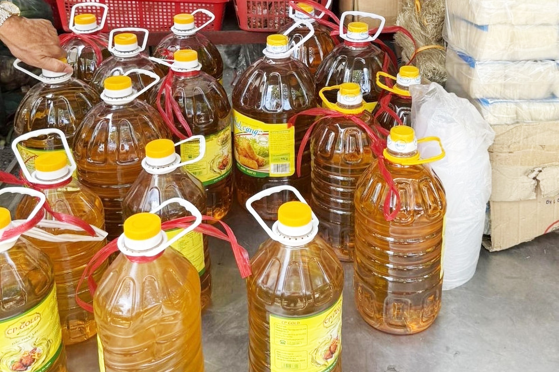 Siết dầu ăn Lửa có thử được vàng