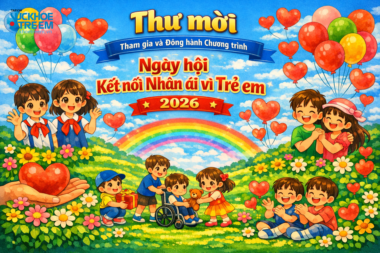 Thư mời tham gia Chương trình Ngày hội kết nối Nhân ái vì Trẻ em
