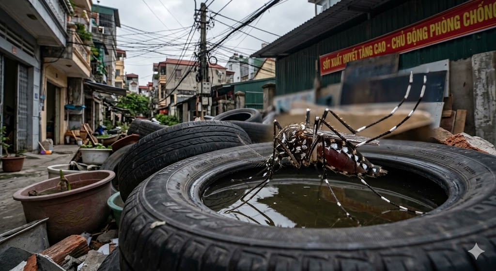 Sốt xuất huyết gia tăng sớm trong năm 2026