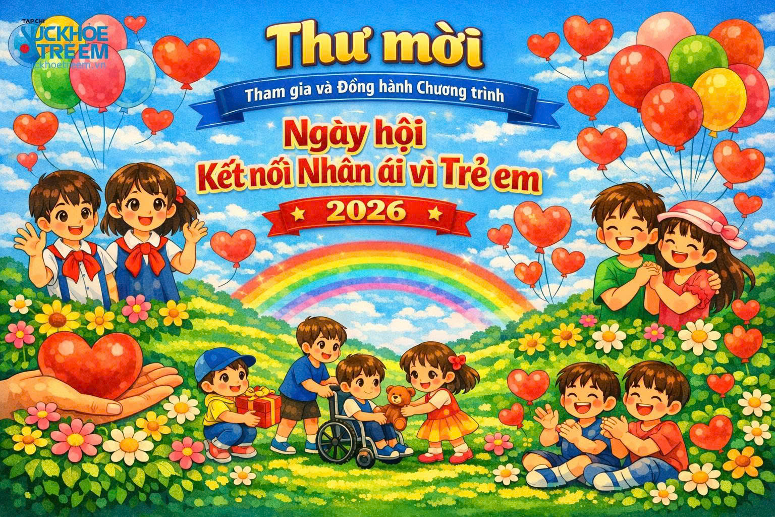 Thư mời tham gia Chương trình Ngày hội kết nối Nhân ái vì Trẻ em