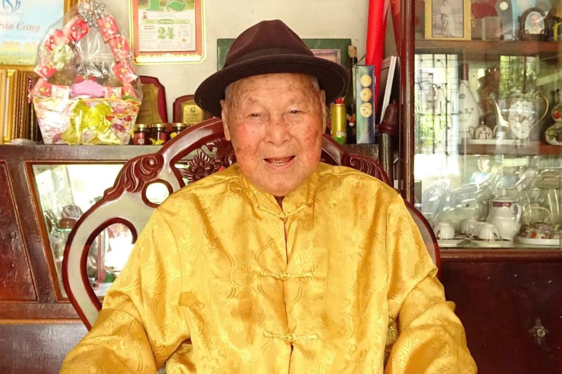 Cụ ông 104 tuổi và hành trình 40 năm làm thiện nguyện