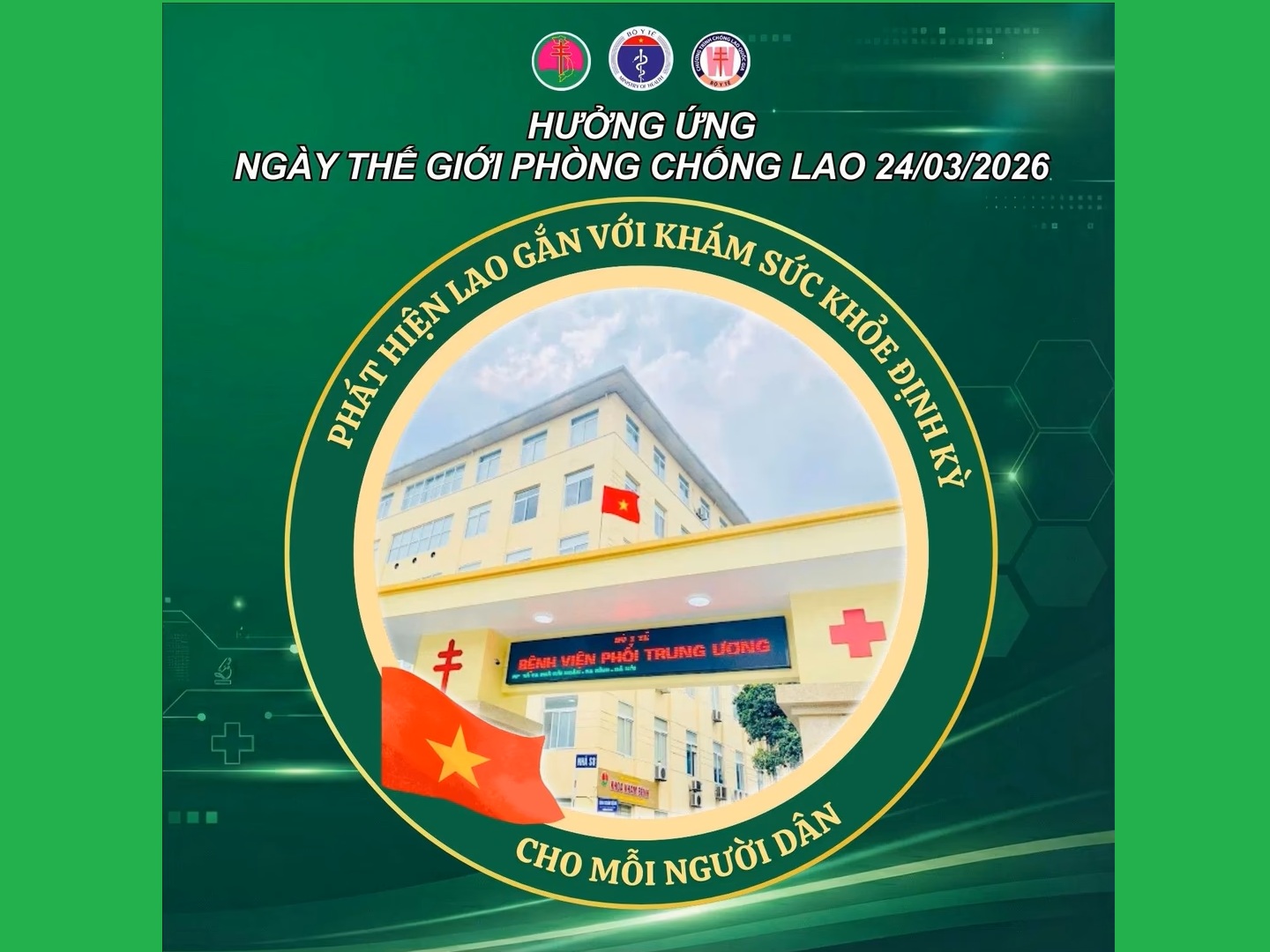 Hưởng ứng Ngày Thế giới phòng chống lao 24 3 Phát hiện lao gắn với khám sức khỏe định kỳ cho mỗi người dân
