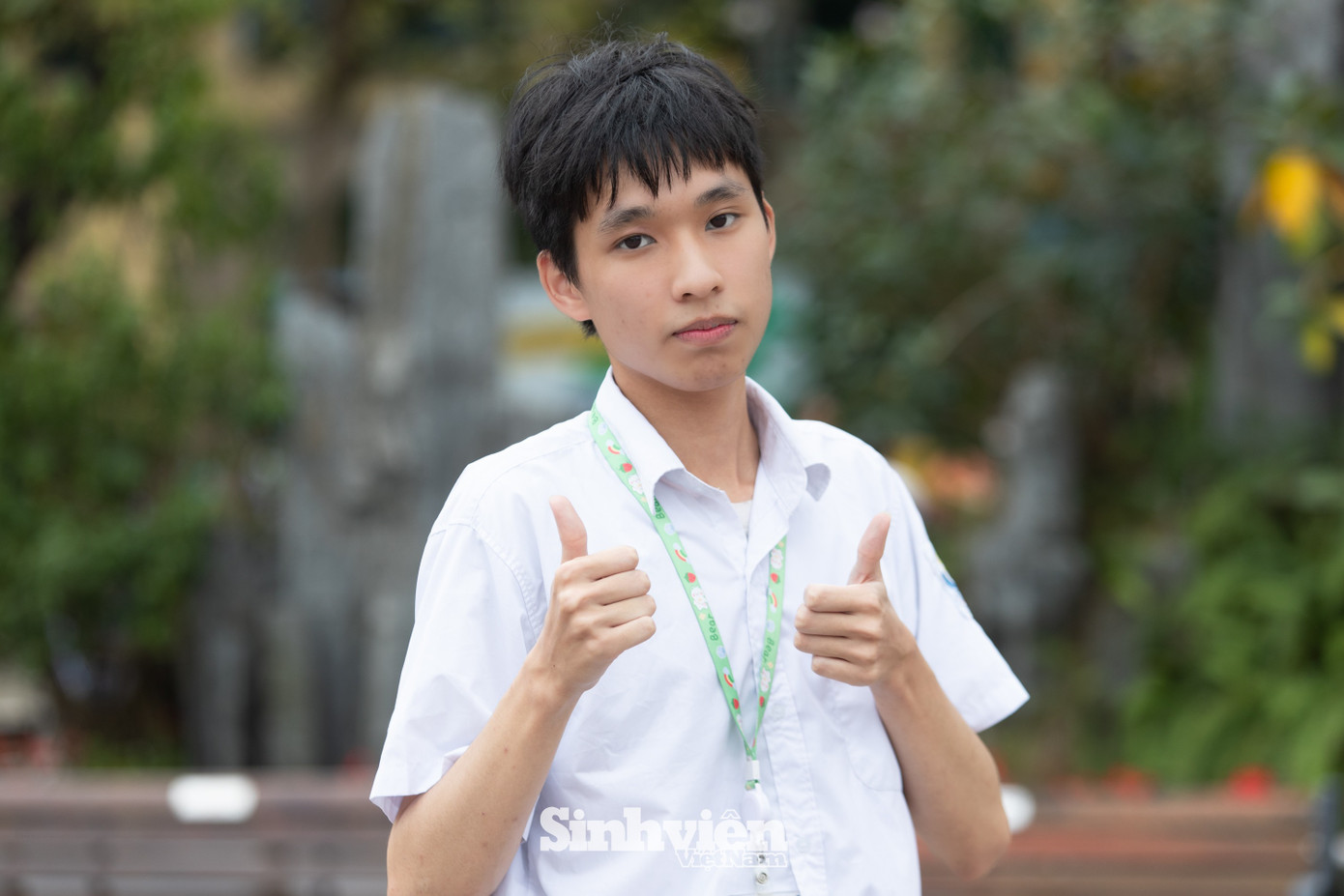 Thủ khoa kỳ thi HSA Nguyễn Quốc Khánh ‘Đi thi cũng cần tích đức để không bị tủ đè’