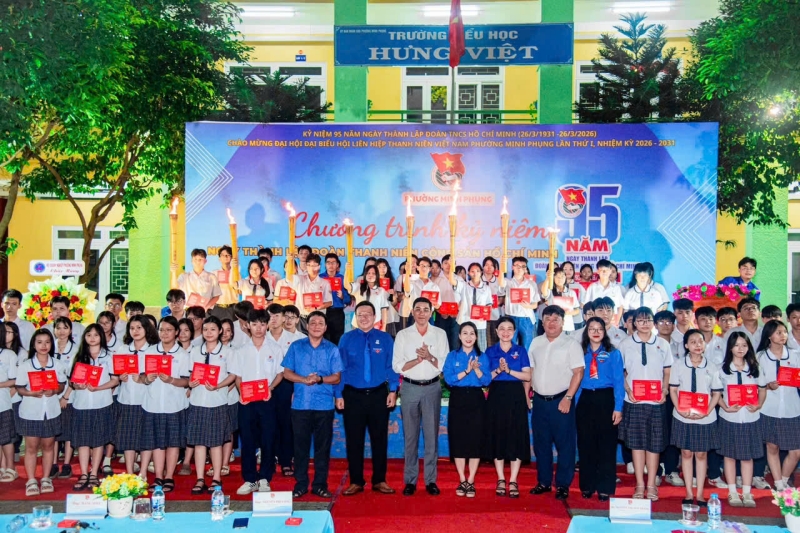 TPHCM Đoàn Phường Minh Phụng tổ chức chương trình Kỷ niệm 95 năm thành lập Đoàn