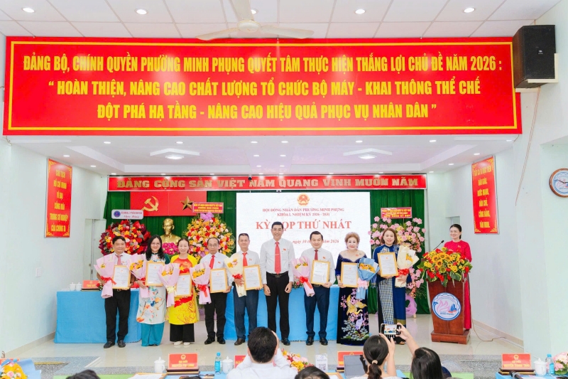 TPHCM Hai hội viên Hội Doanh nghiệp phường Minh Phụng trúng cử đại biểu HĐND phường nhiệm kỳ 2026 – 2031