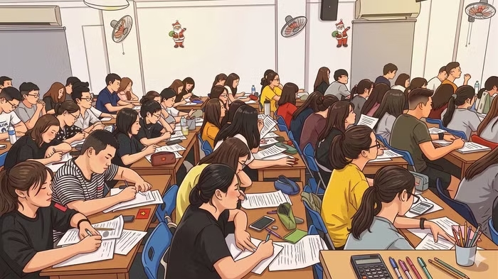 Nhiều phụ huynh bỏ tiền cho con đi học thêm chỉ để mua sự yên tâm