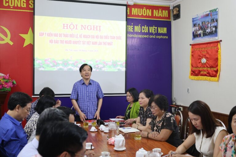 Hướng tới Đại hội Hội Bảo trợ Người khuyết tật Việt Nam lần thứ nhất