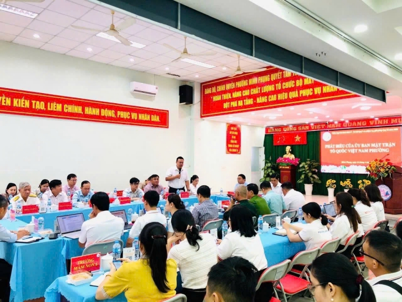 TPHCM Phường Minh Phụng tổ chức phiên họp tình hình kinh tế - xã hội Quý I 2026  Nhiệm vụ, giải pháp trọng tâm quý II 2026