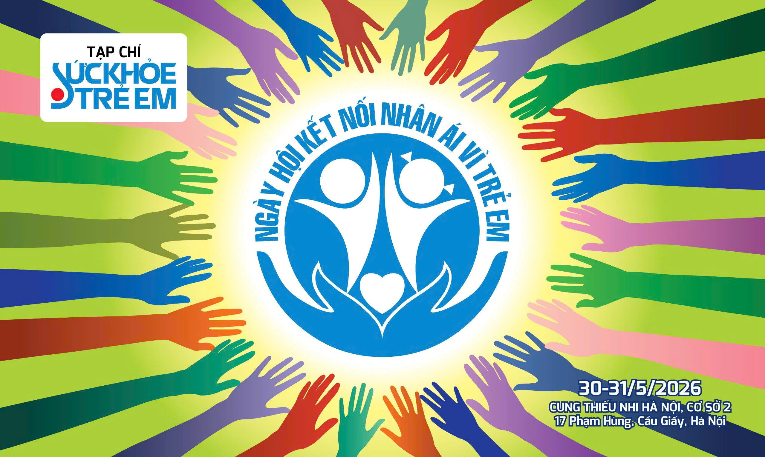 Thêm nhiều đơn vị, cá nhân chung tay cùng Ngày hội kết nối nhân ái vì trẻ em