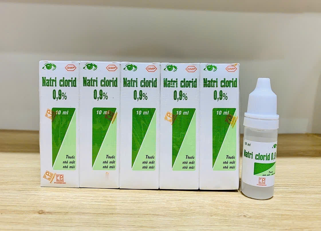 Thu hồi khẩn lô thuốc nhỏ mắt Natri clorid 0,9 của Công ty Pharmedic