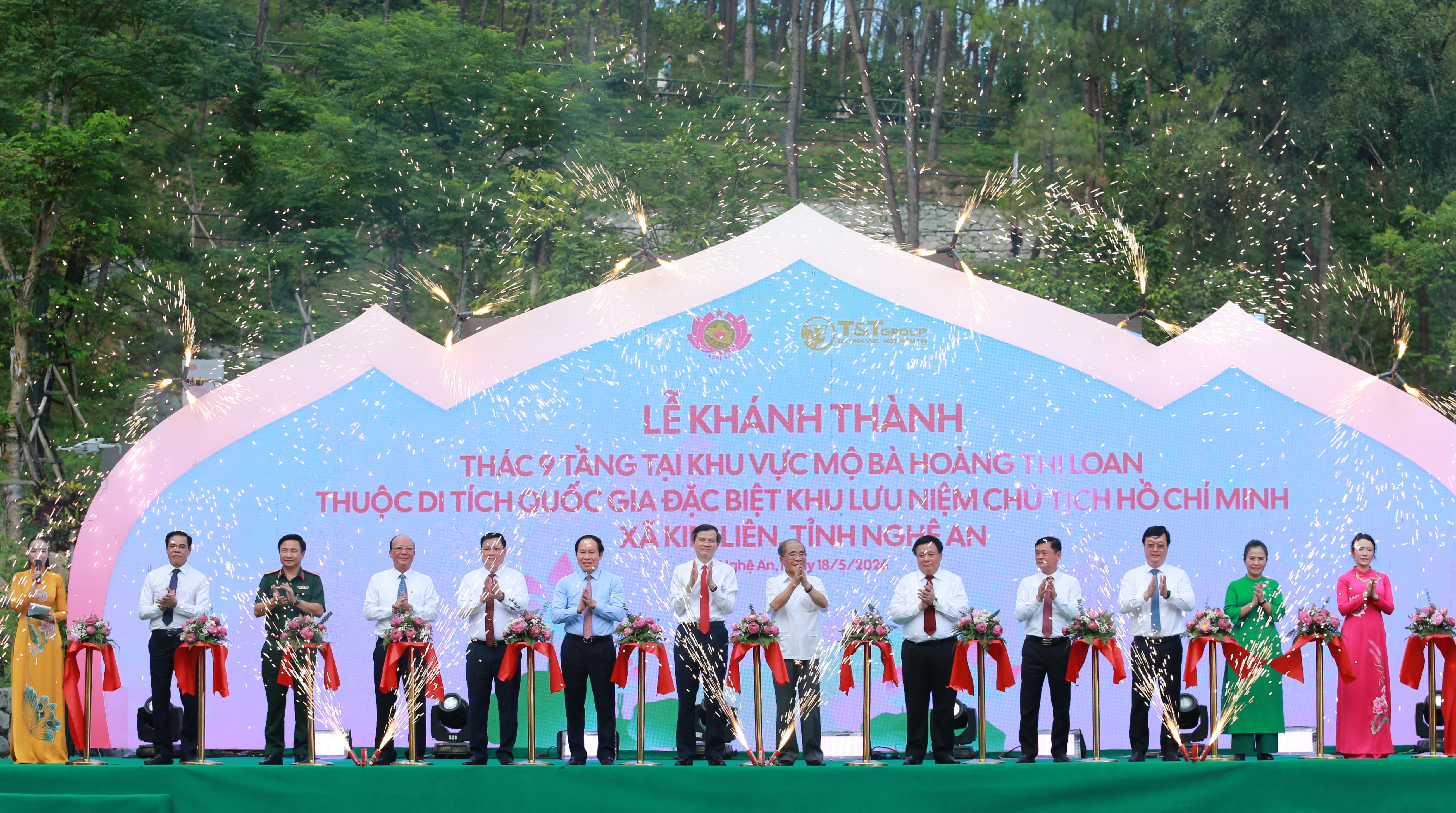 T T Group góp thêm không gian văn hóa – tâm linh tại quê hương Chủ tịch Hồ Chí Minh